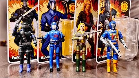 NEW GI JOE ReAction by Super7 O RING Action Figures Wave 1