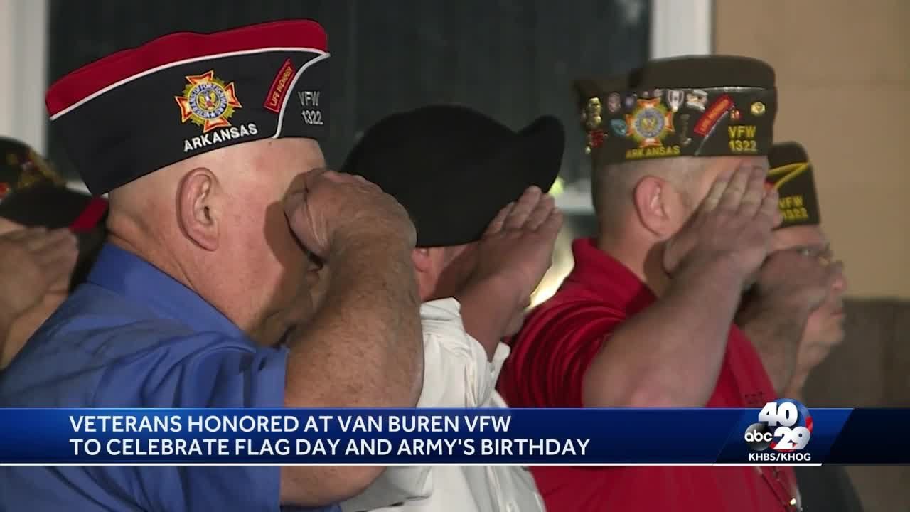 VFW Celebrates Flag Day, Army Birthday