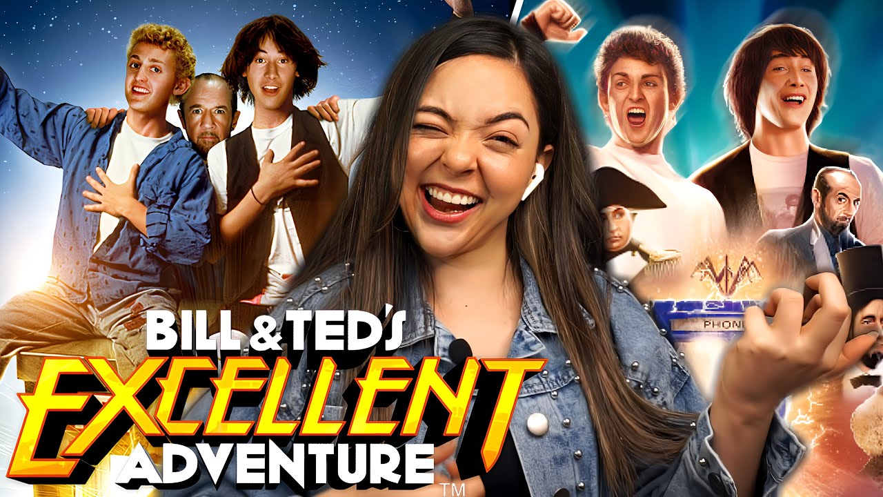 Уморительная реакция на «Невероятные приключения Билла и Теда» (1989) | Колумбийская реакция | См...