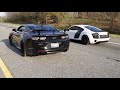 Audi R8 V10 Vs Camaro ZL1 1LE Street Race