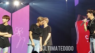 181003 Ending Ment - Minjoon whispering, Bulls @ BTS 방탄소년단 Love Yourself Tour in Chicago Fancam 직캠