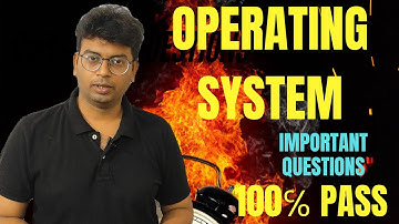 Operating System important questions|unit -1 Operating system introduction important questions