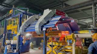 Maximum Production Speed of DN300mm, Pressure 0.6 Mpa and SN10000 GRP Pipe reached 50.5 meters/hour.