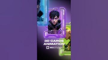3D cards animation | Wix Studio