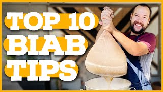 My Top 10 Tips for BREW IN A BAG (BIAB)