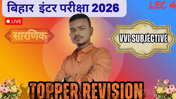 LEC:-4|| CRASH COURSE  || 12TH MATHS || DETERMINANTS (सारणिक) || V.V.I SUBJECTIVE || FOR 2026 EXAM