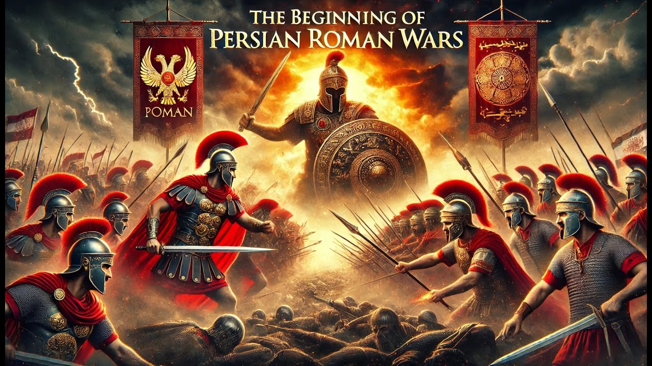 Persia Battle Rome The Beginning of Persian Roman Wars - YouTube
