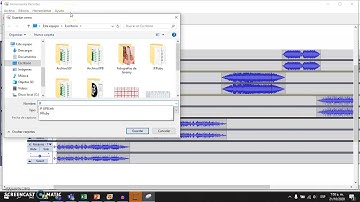 Audacity: Mix picture and MP3 Export
