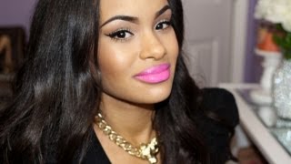 Quick & Easy Summer Makeup Tutorial - Neutral Eyes, Winged Liner & Pink Lips