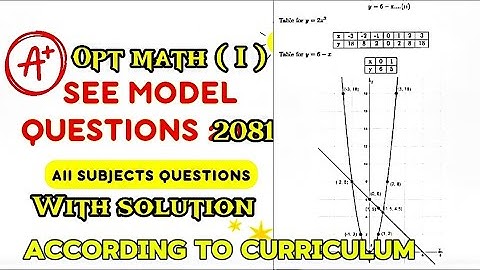 See Opt Math Model question with solution 2081|OPT MATH SOLUTION 2081@Vlogbysuraj