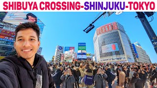 World Biggest Shibuya Scramble Crossing| Shibuya Crossing Tokyo| Hachiko Statue| Tokyo| Japan