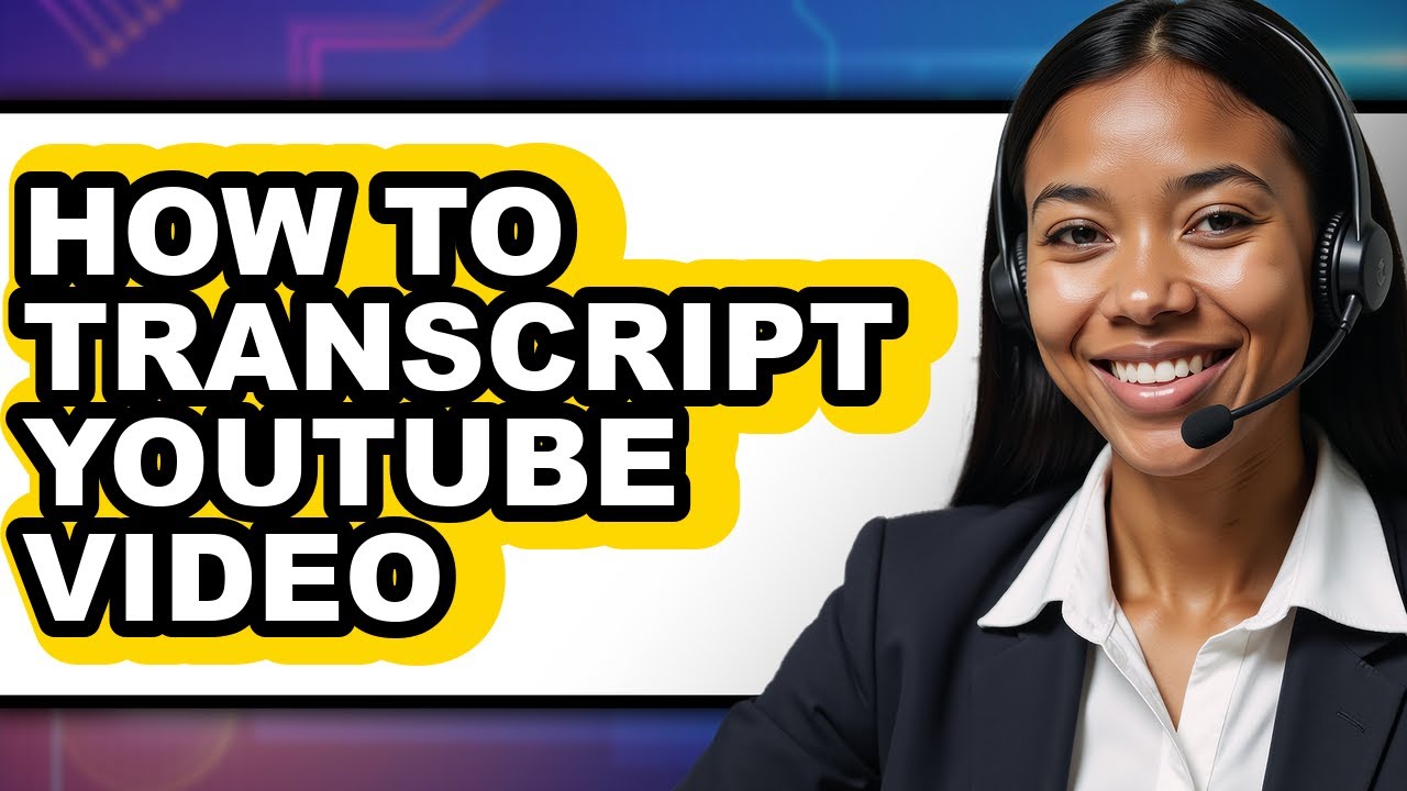 How to Transcript Youtube Video (only Way) - YouTube