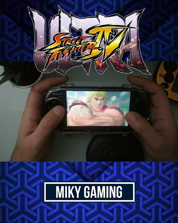 Psp ultra street fighter iv remote play ps3 sony retrogaming 