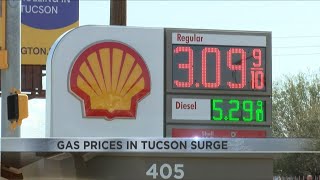 Tucson residents see surge in gas prices