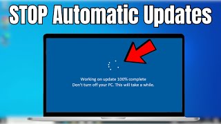 (2024) disable automatic updates on windows 10 permanently (2 methods)