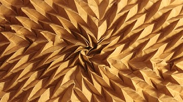 Origami flasher big bang - demo