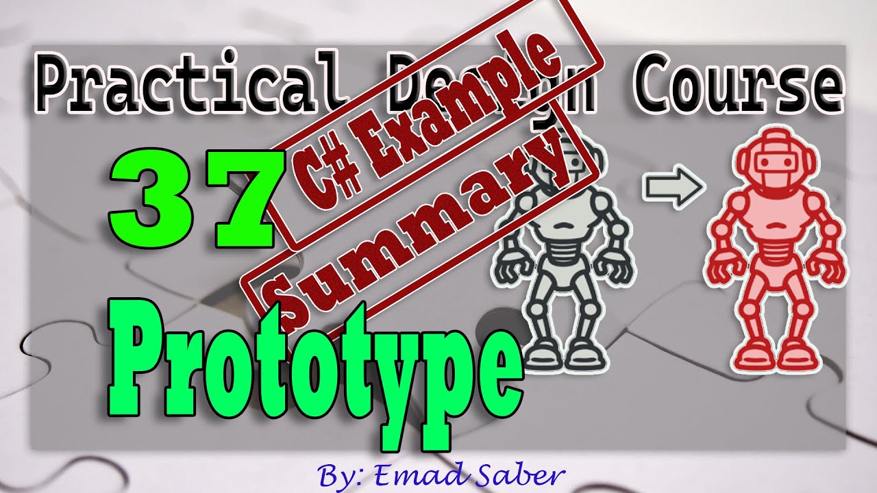 Prototype37 37 | Creational Patterns | Prototype - C# Example & Summary # ...