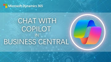 Introducing: Chat with Copilot ( 2024 release wave 1)