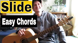 how to play -slide- by the goo goo dolls on acoustic guitar