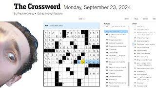 NYT Crossword - Friday September 23