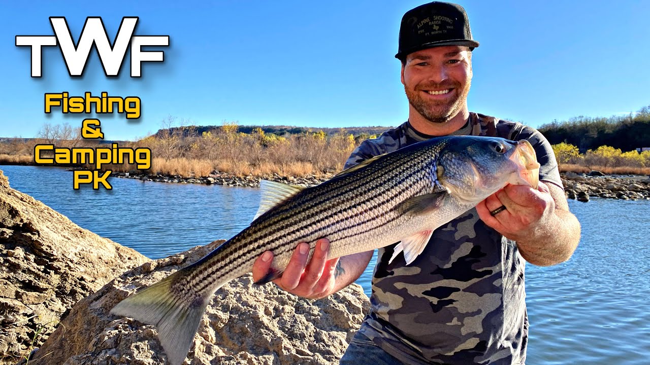 Striped Bass Fishing Possum Kingdom Dam YouTube