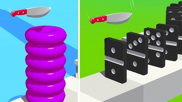 Slice it All Gameplay! Satisfying and Relaxing ASMR Slicing Video NEW UPDATE