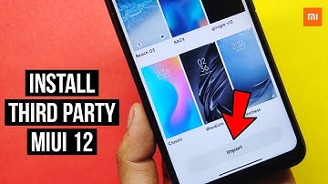Miui 11/12 Theme | Enable Import Options On Miui Theme App | Install Third Party Theme