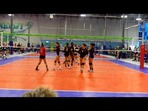 Michelle Schultz #14 setter game footage jan 2011