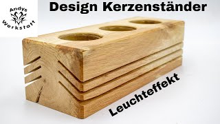 Designer Kerzenständer selber bauen