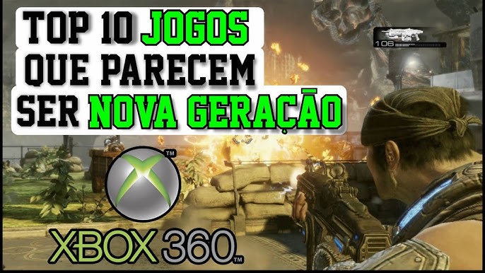 TOP 10 Melhores JOGOS de SOBREVIVÊNCIA XBOX 360 