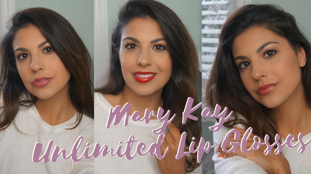 Mary Kay Unlimited Lip Gloss Review & Swatches
