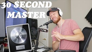 HOW TO: MASTER a Song in LOGIC in 30 SECONDS!