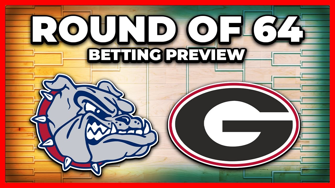March Madness 2025 Round of 64 Preview - 8. Gonzaga vs 9. Georgia - YouTube