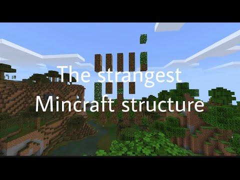 The Strangest Minecraft Structure Ever Generated - YouTube