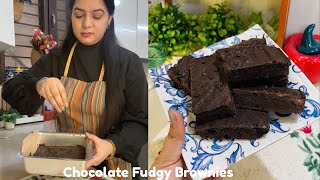 Chocolate Fudgy Brownies | Easy Homemade Brownie Recipe 🍫