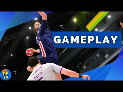 Handball 21 PSG vs Barcelona PS4 Pro Gameplay | Pure Play TV