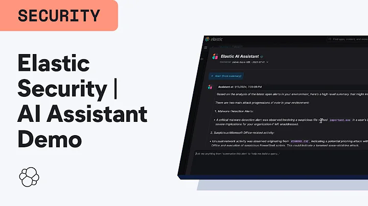 Elastic Security | AI Assistant Demo