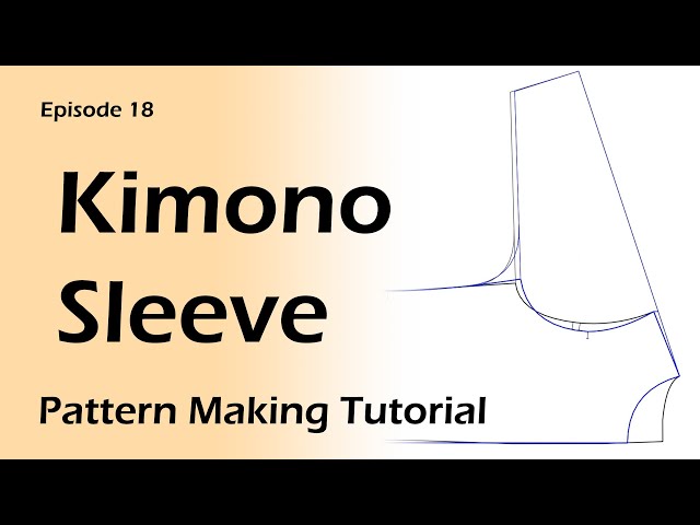 Kimono Sleeve Pattern: How To Draft One - The Creative Curator