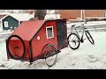 Homemade bicycle camper diy