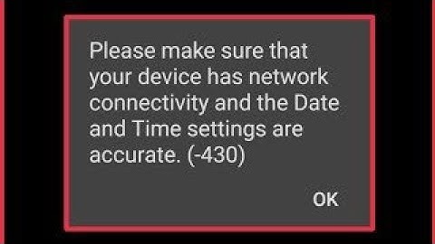 Netflix please make sure that your device has network connectivity and the date and time setting