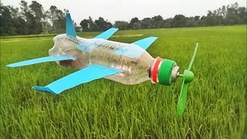 How to make bottle airplanes || making airplanes from sprite bottles brings unexpected results