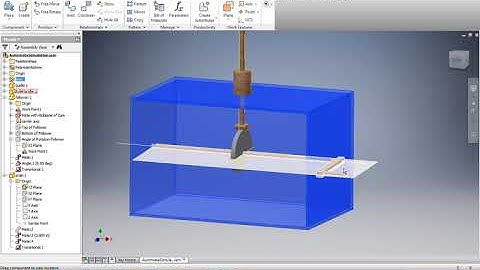 Adding constraints to cams in the Automata box