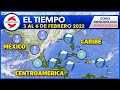 Frentes fríos #27 y #28 dejarán lluvias en Puerto Rico, República Dominicana y México.