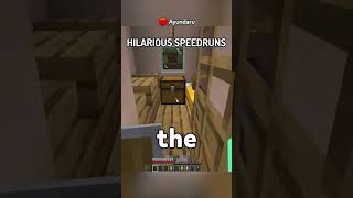The Funniest Fake Minecraft Speedrun EVER