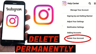 How To Delete Instagram Account Permanently | Delete Instagram