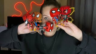 : ASMR |     , ,  Spider man toys, whispering