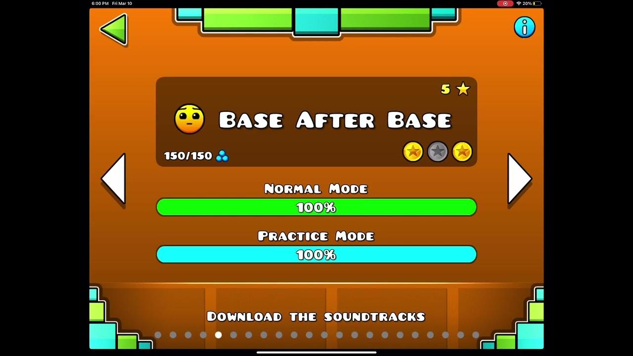 Geometry Dash (levels 56) YouTube