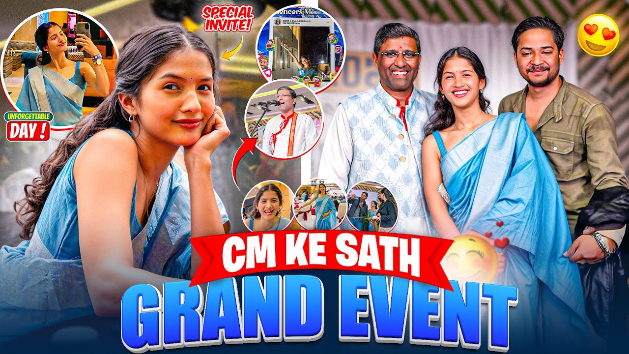 ”Mera Sabse Special Din | CM Arrived + Creator Meetup Vlog”😍☺️🫶🕊️🌻…