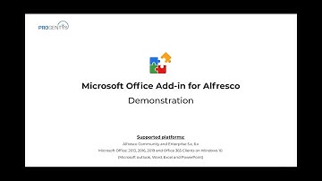 Microsoft Outlook and Office Add-in for Alfresco