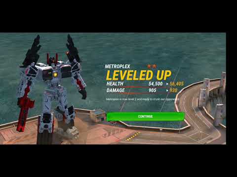 Transformers: Earth Wars - How to LEVEL UP your TITAN PT6 TFEW PRO Tips Gameplay Walkthrough